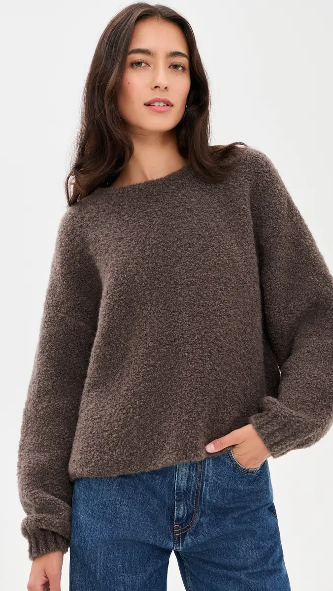 American Vintage Round Neck Long Sleeves Sweater | Thumbnail 3 American Vintage Round Neck Long Sleeves Sweater | Thumbnail 3