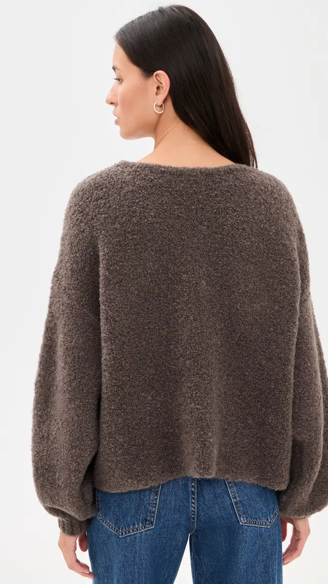 American Vintage Round Neck Long Sleeves Sweater | Thumbnail 4 American Vintage Round Neck Long Sleeves Sweater | Thumbnail 4