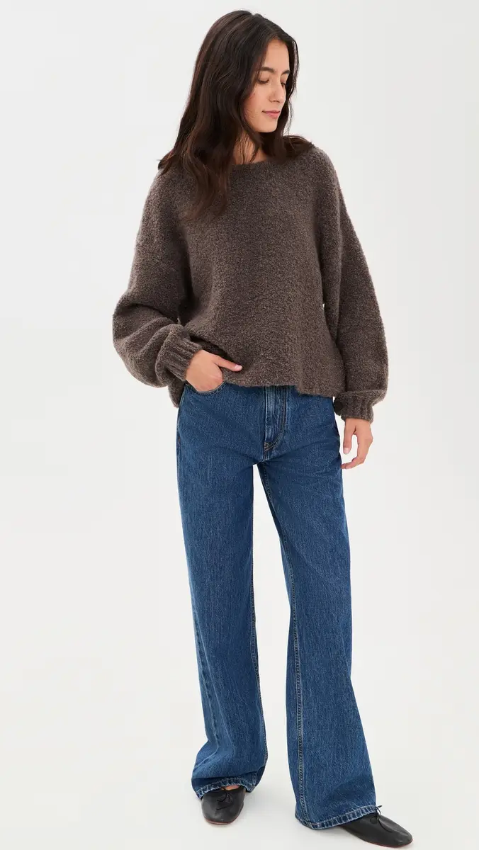 American Vintage Round Neck Long Sleeves Sweater | Thumbnail 6 American Vintage Round Neck Long Sleeves Sweater | Thumbnail 6