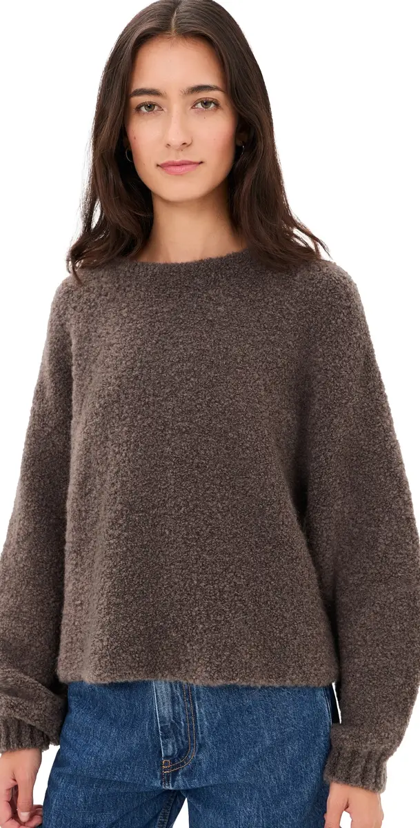 American Vintage Round Neck Long Sleeves Sweater
