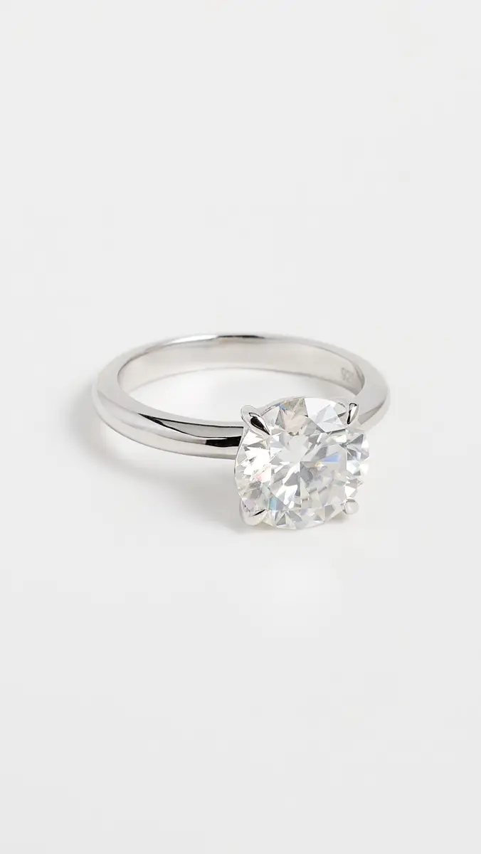 TTR Round Lab Grown Ring | Thumbnail 2 TTR Round Lab Grown Ring | Thumbnail 2