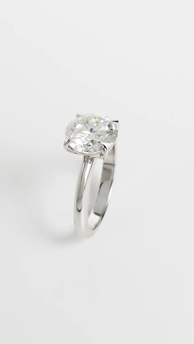 TTR Round Lab Grown Ring | Thumbnail 4 TTR Round Lab Grown Ring | Thumbnail 4