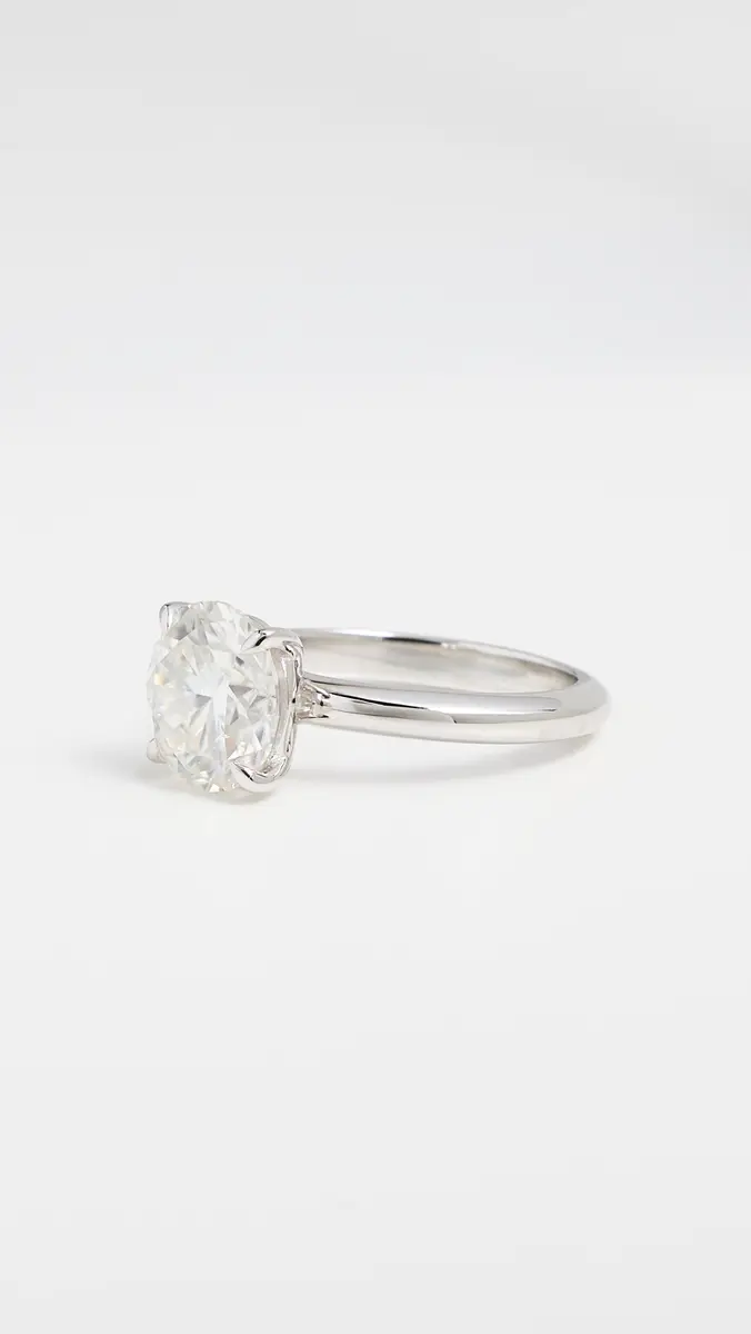 TTR Round Lab Grown Ring | Thumbnail 5 TTR Round Lab Grown Ring | Thumbnail 5