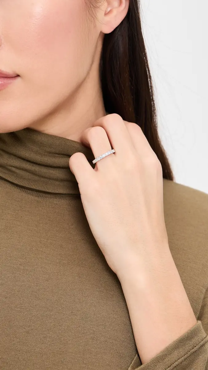TTR Eternity Lab Grown Ring | Thumbnail 3 TTR Eternity Lab Grown Ring | Thumbnail 3