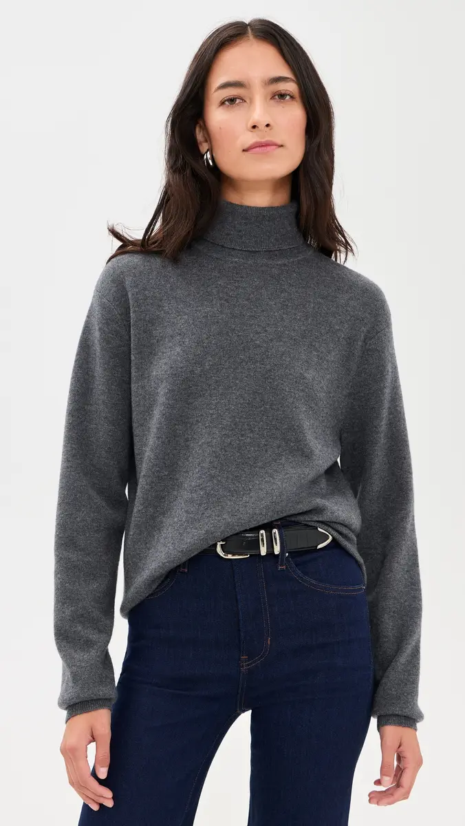 susana monaco Oversized Turtleneck Sweater | Thumbnail 2 susana monaco Oversized Turtleneck Sweater | Thumbnail 2