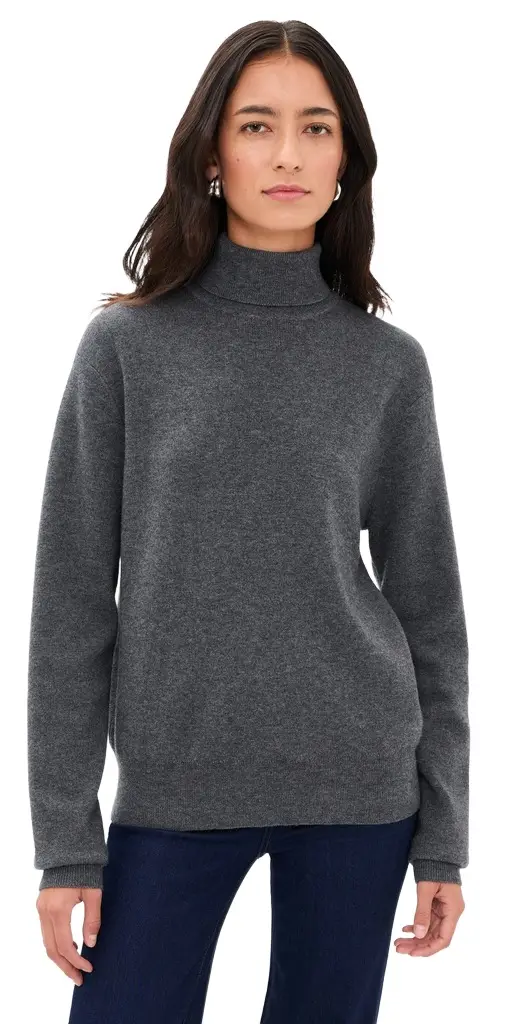 susana monaco Oversized Turtleneck Sweater