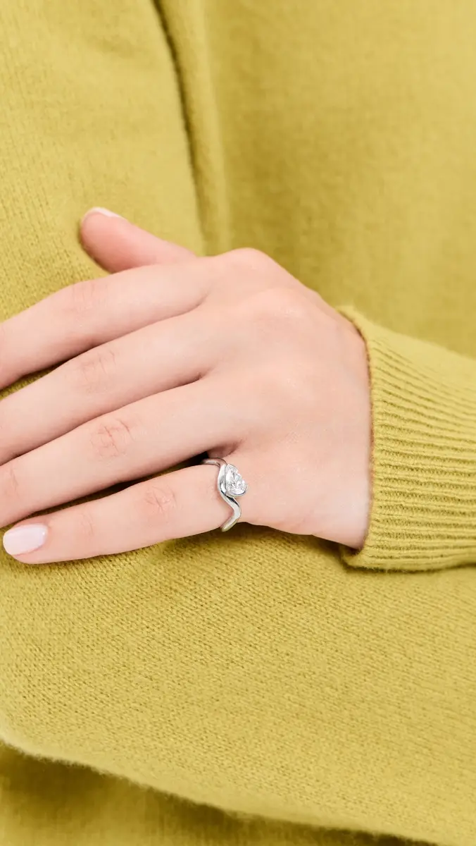 SETTE Jewelry Lab Grown Diamond Pinky Ring | Thumbnail 3 SETTE Jewelry Lab Grown Diamond Pinky Ring | Thumbnail 3