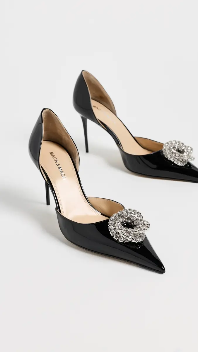 Mach & Mach Galaxy Patent Leather D'Orsay Pumps | Thumbnail 5