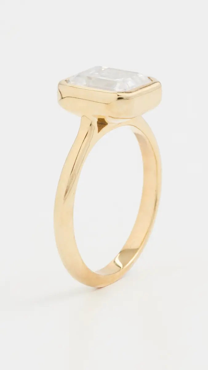 TTR Emerald-Cut Lab Grown Ring | Thumbnail 5 TTR Emerald-Cut Lab Grown Ring | Thumbnail 5
