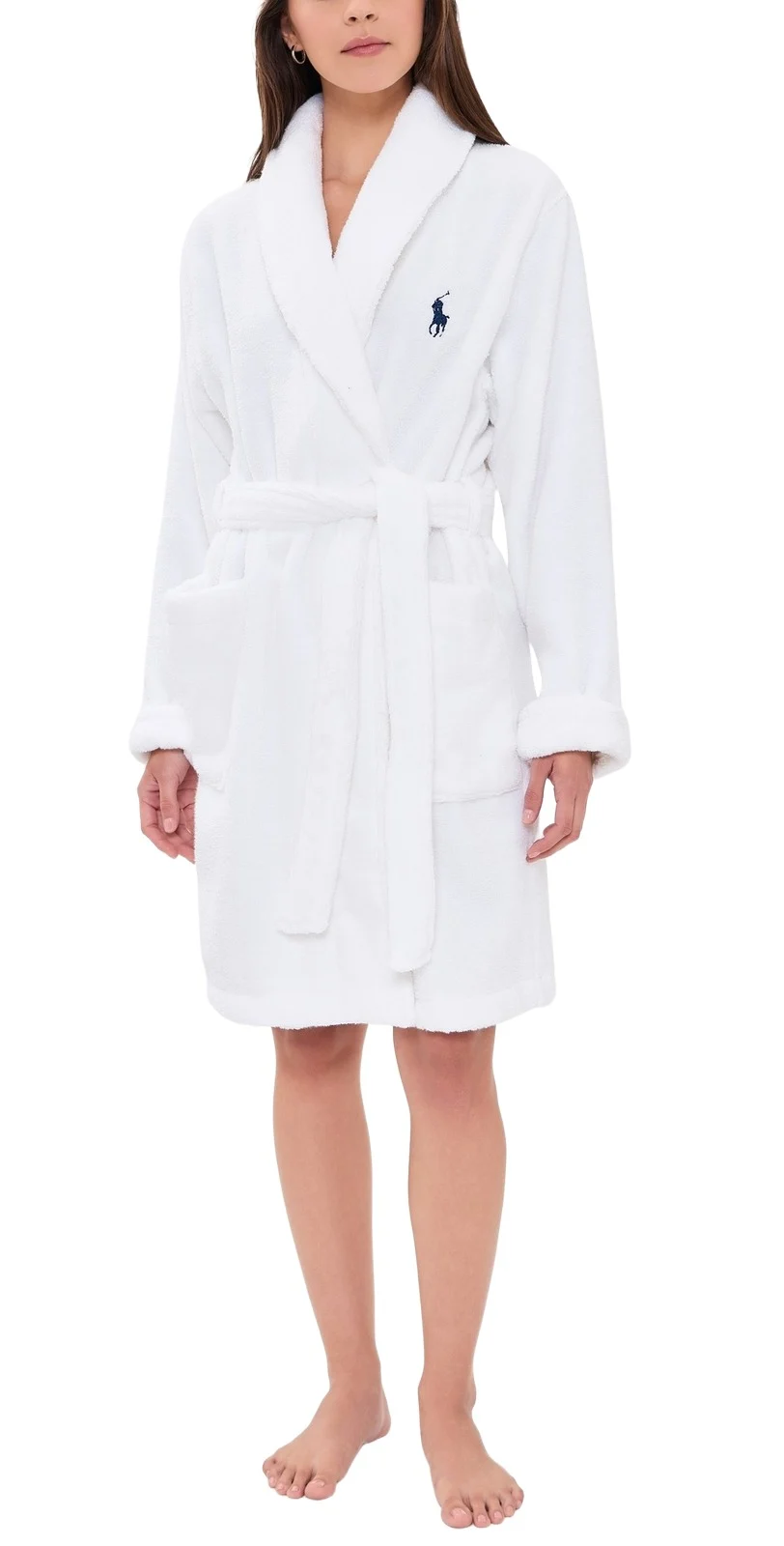Short Bear Printed Back Robe Short Bear Printed Back Robe