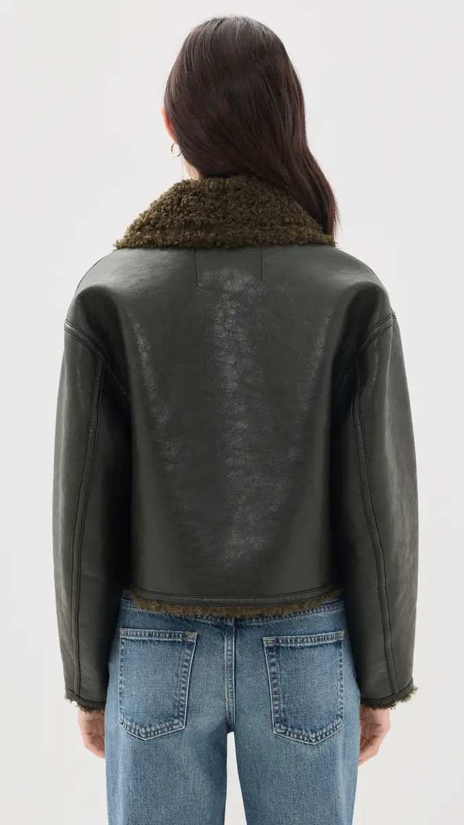 A.L.C. A. L.C. Stella Faux Leather Jacket | Thumbnail 3 A.L.C. A. L.C. Stella Faux Leather Jacket | Thumbnail 3
