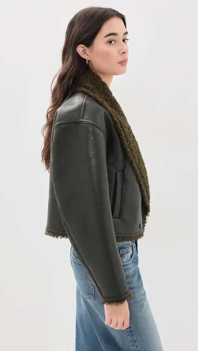 A.L.C. A. L.C. Stella Faux Leather Jacket | Thumbnail 4 A.L.C. A. L.C. Stella Faux Leather Jacket | Thumbnail 4
