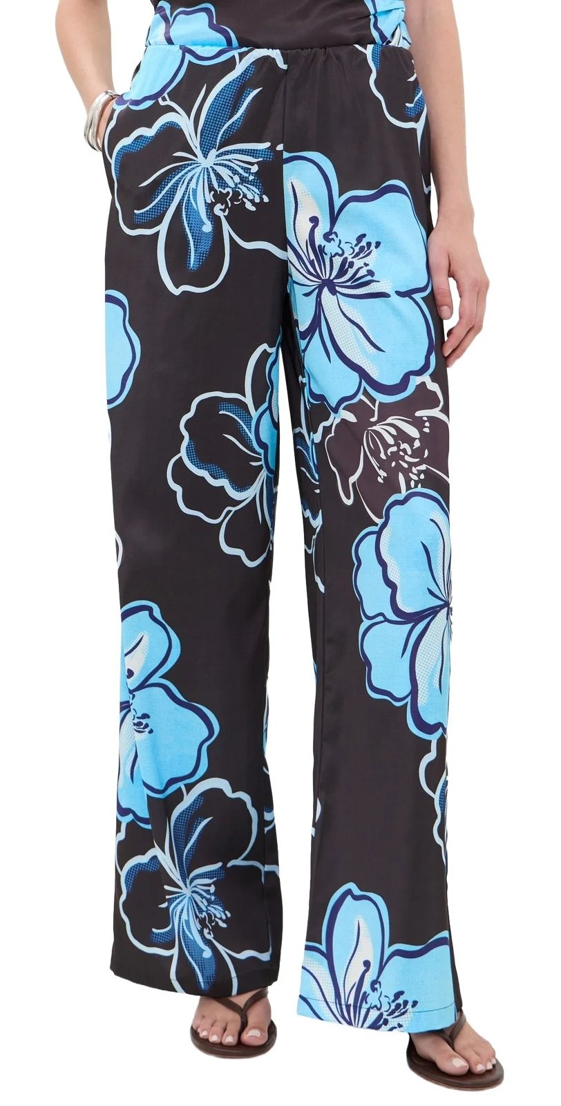 Kaeli Elasticated Palazzo Pants Kaeli Elasticated Palazzo Pants