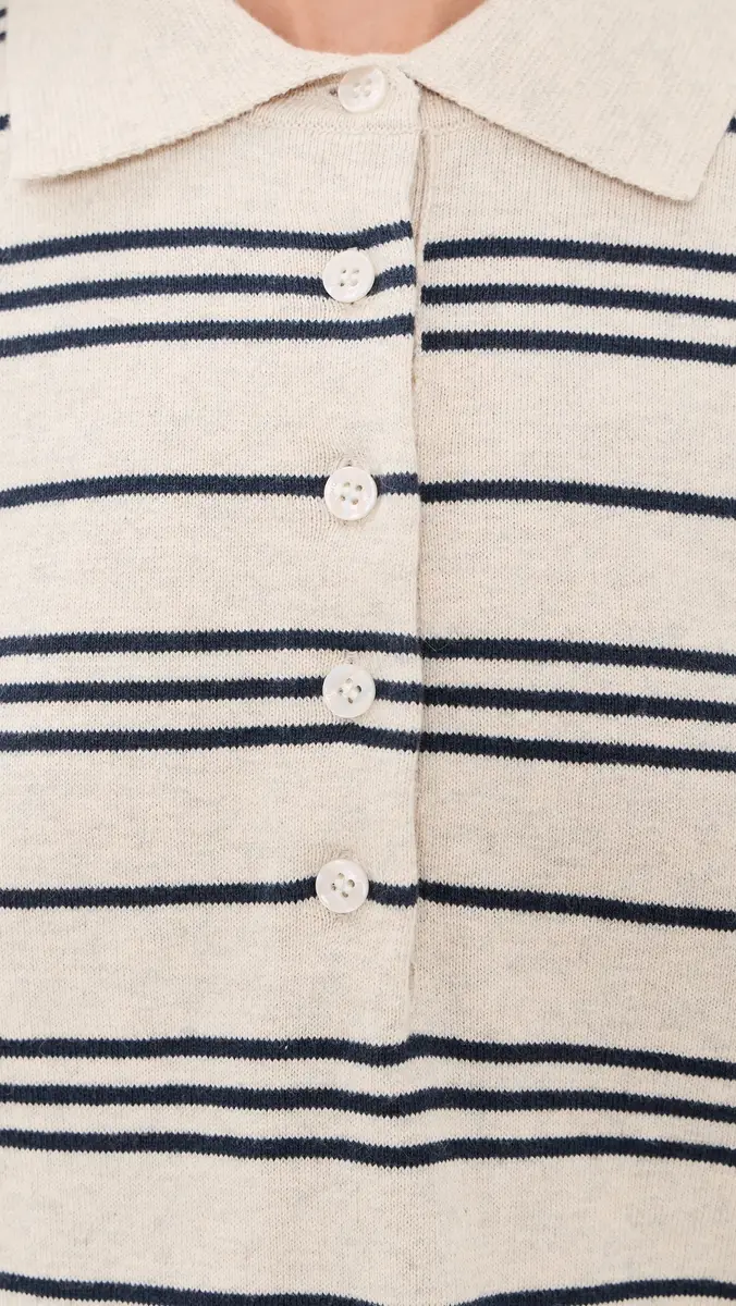 perfectwhitetee Ximena Polo Sweater | Thumbnail 6