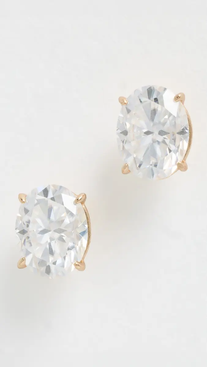 TTR Oval Lab Grown Studs | Thumbnail 2 TTR Oval Lab Grown Studs | Thumbnail 2