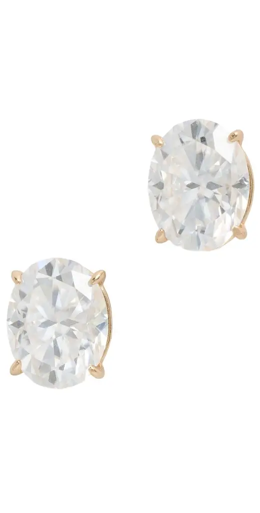 Oval Lab Grown Studs Oval Lab Grown Studs
