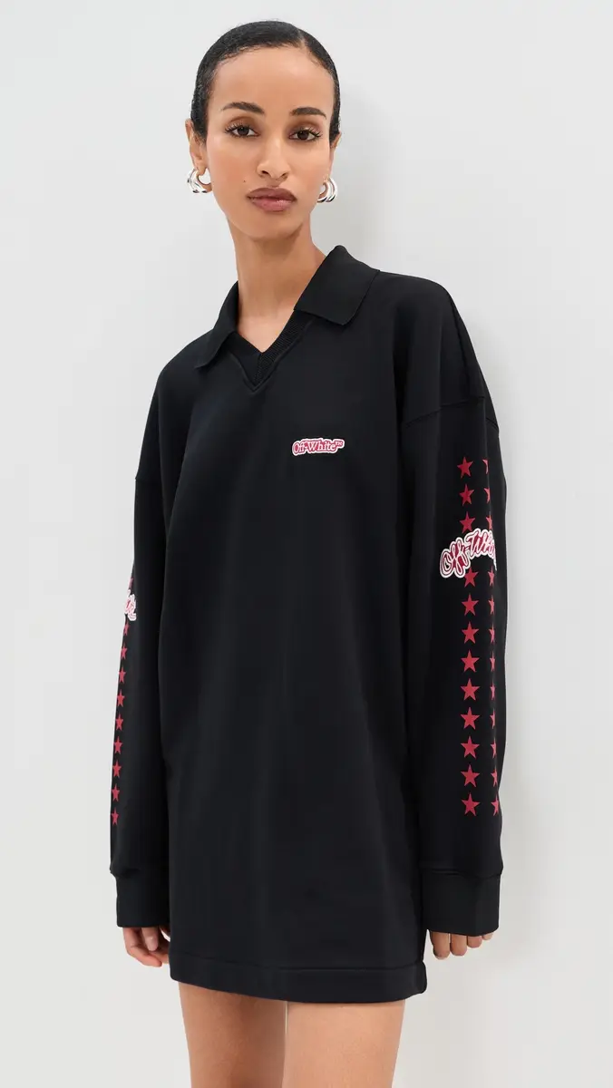 Off-White Off White Star Polo Sweatdress | Thumbnail 2 Off-White Off White Star Polo Sweatdress | Thumbnail 2