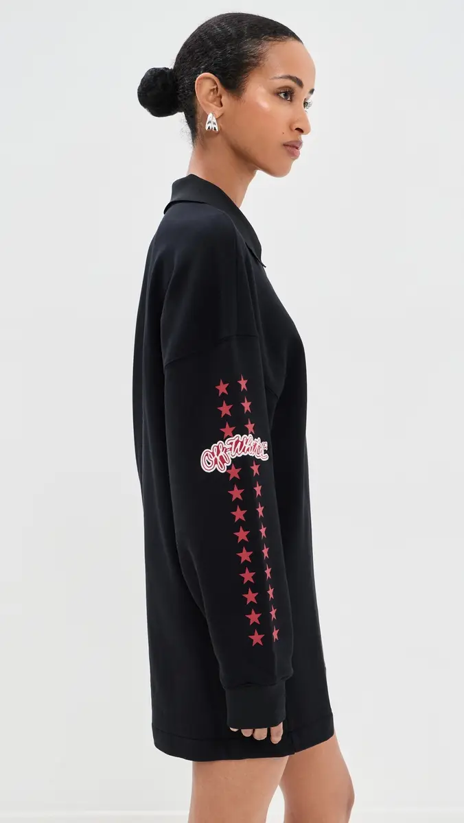 Off-White Off White Star Polo Sweatdress | Thumbnail 4 Off-White Off White Star Polo Sweatdress | Thumbnail 4