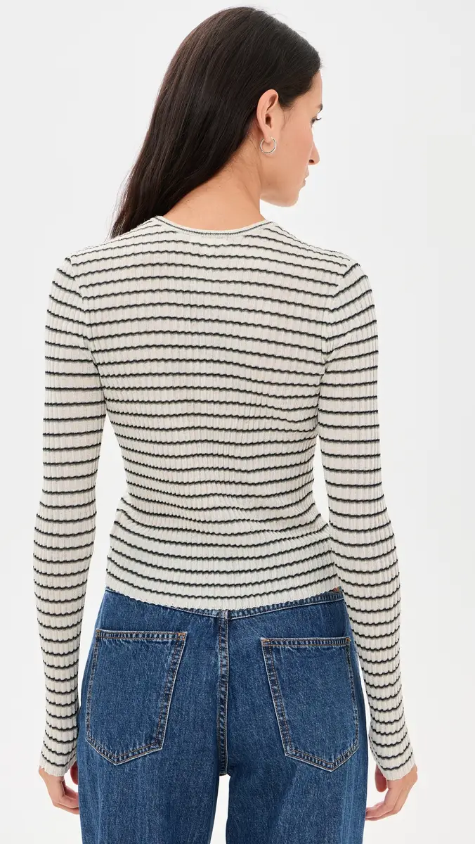 Z Supply Rosanna Stripe Sweater Top | Thumbnail 3
