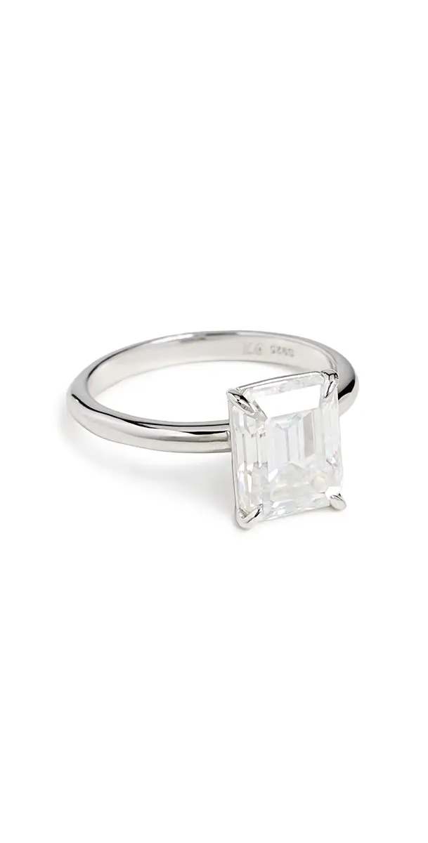 Emerald Cut Lab Grown Ring Emerald Cut Lab Grown Ring