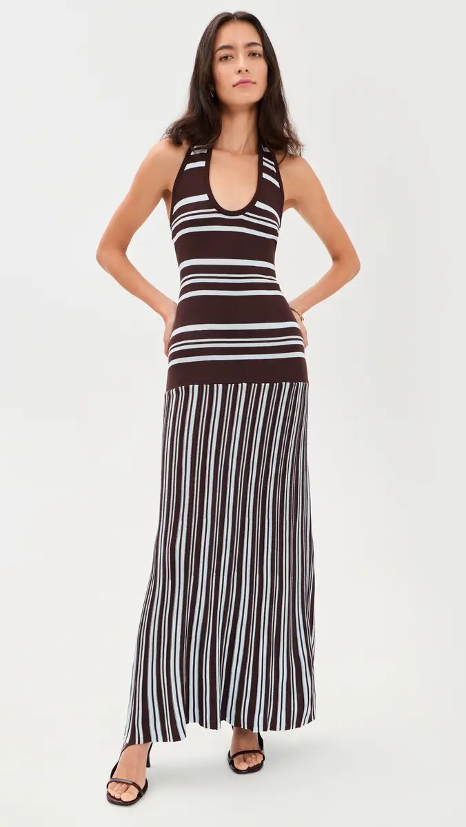 SEVEN WONDERS Suki Halter Maxi Dress | Thumbnail 2 SEVEN WONDERS Suki Halter Maxi Dress | Thumbnail 2
