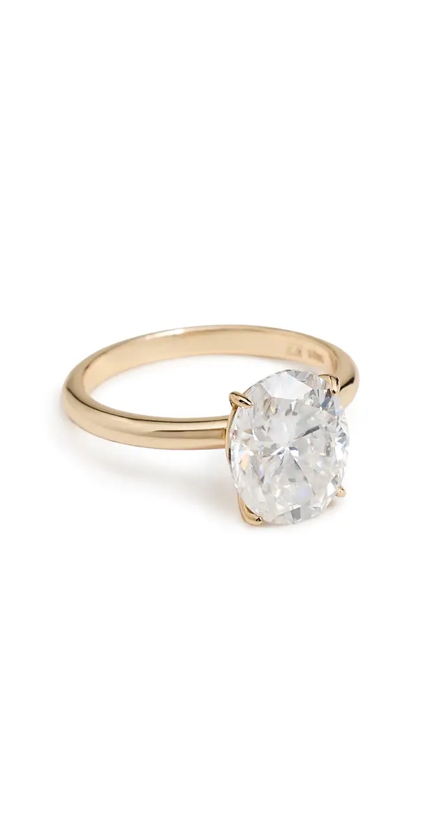 Oval Lab Grown Ring Oval Lab Grown Ring