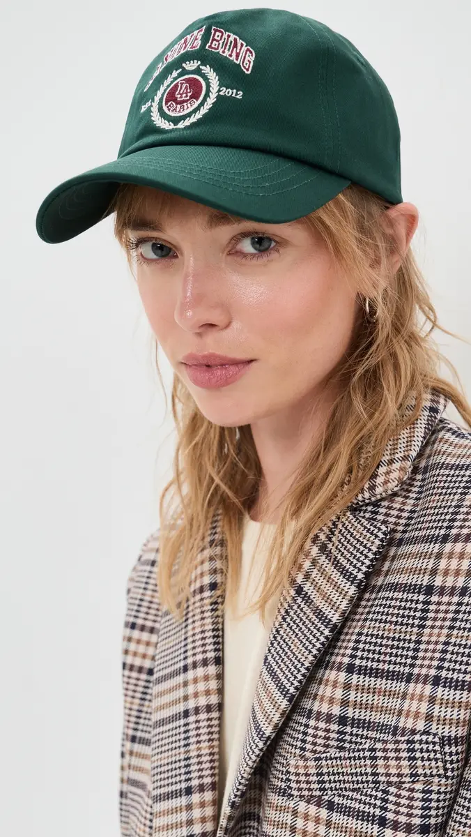 Anine Bing Jeremy Collegiate Baseball Cap | Thumbnail 3 Anine Bing Jeremy Collegiate Baseball Cap | Thumbnail 3