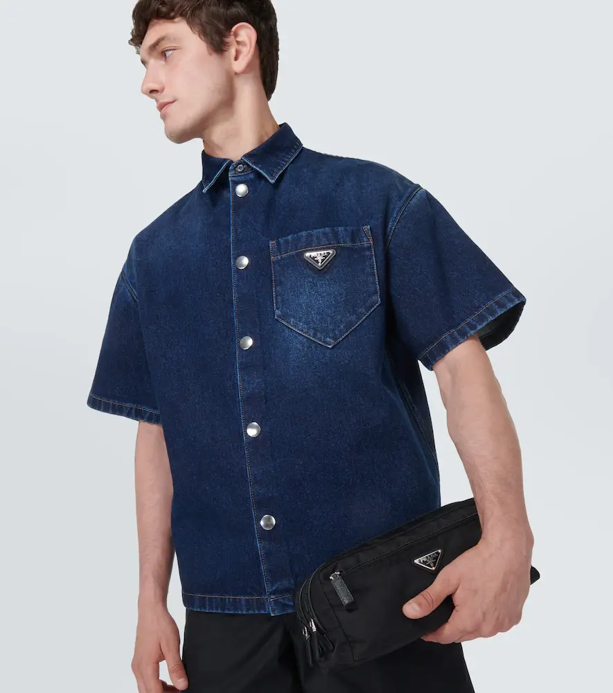Prada Re-Nylon leather-trimmed toiletry bag | Thumbnail 5 Prada Re-Nylon leather-trimmed toiletry bag | Thumbnail 5