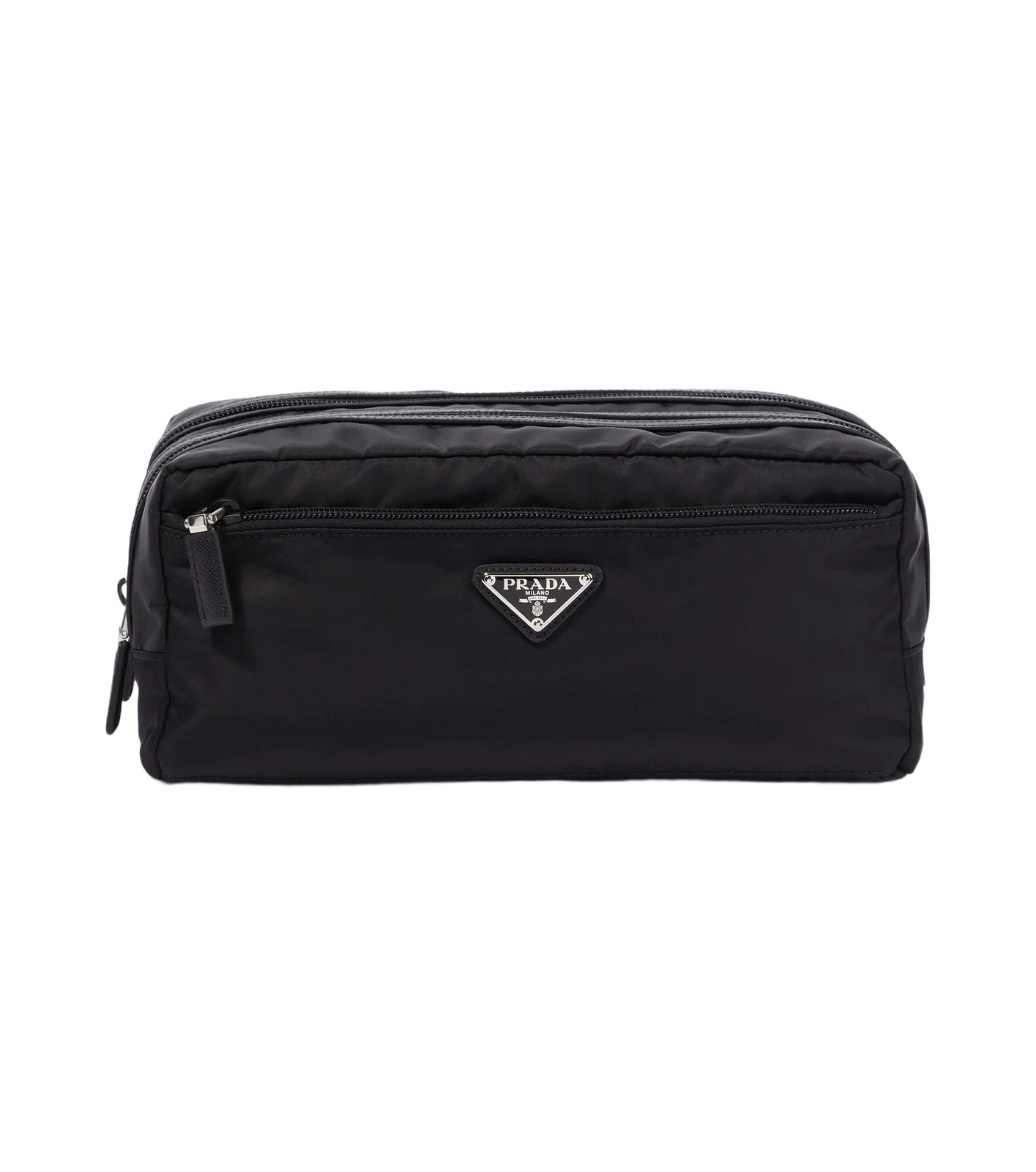 Prada Re-Nylon leather-trimmed toiletry bag