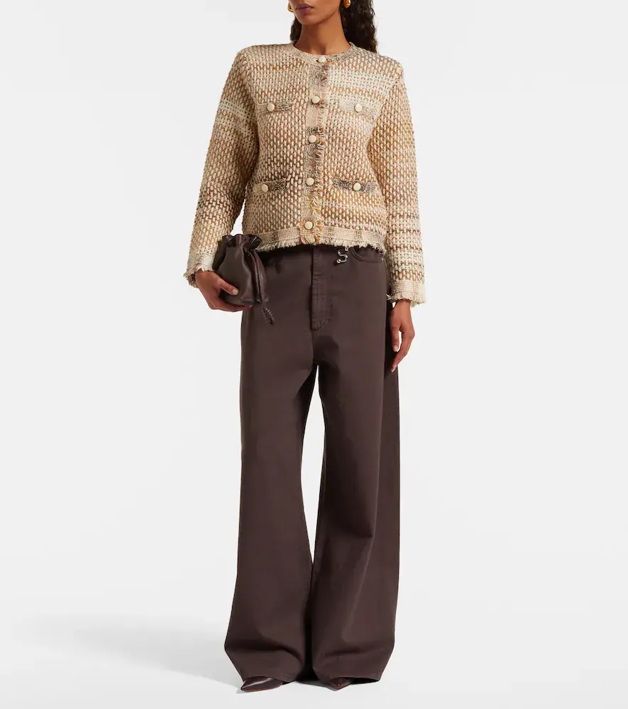 Veronica Beard Sariyah cotton and wool-blend jacket | Thumbnail 2