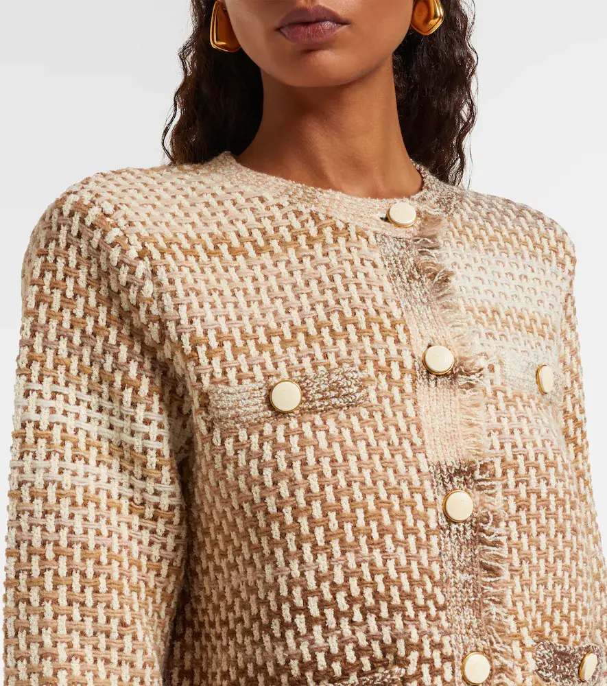 Veronica Beard Sariyah cotton and wool-blend jacket | Thumbnail 3