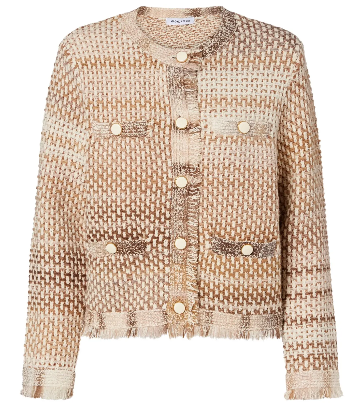 Sariyah cotton and wool-blend jacket