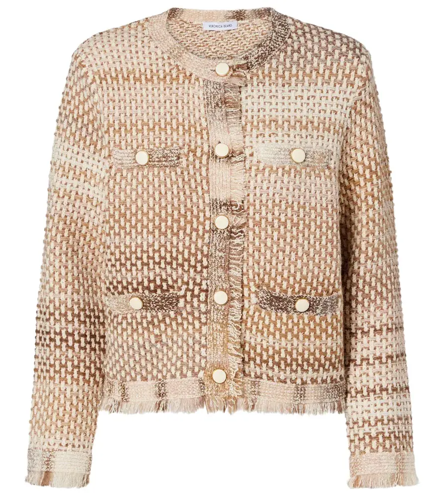 Veronica Beard Sariyah cotton and wool-blend jacket