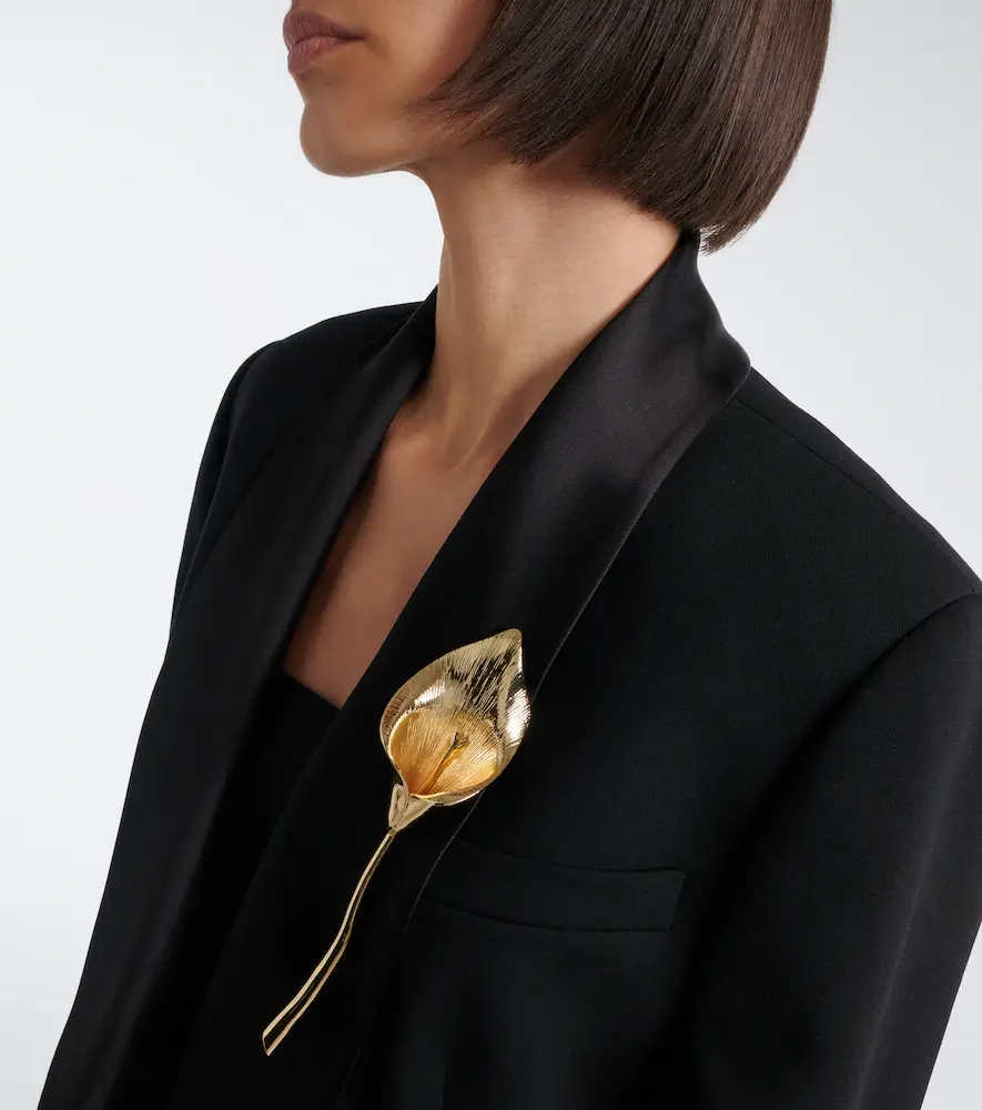 Carolina Herrera Floral brooch | Thumbnail 4 Carolina Herrera Floral brooch | Thumbnail 4