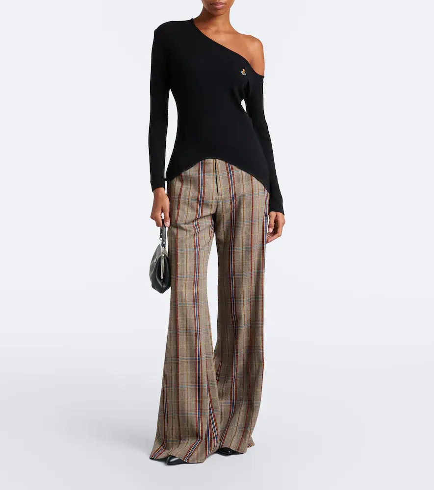 Vivienne Westwood Orb ribbed-knit one-shoulder top | Thumbnail 6 Vivienne Westwood Orb ribbed-knit one-shoulder top | Thumbnail 6