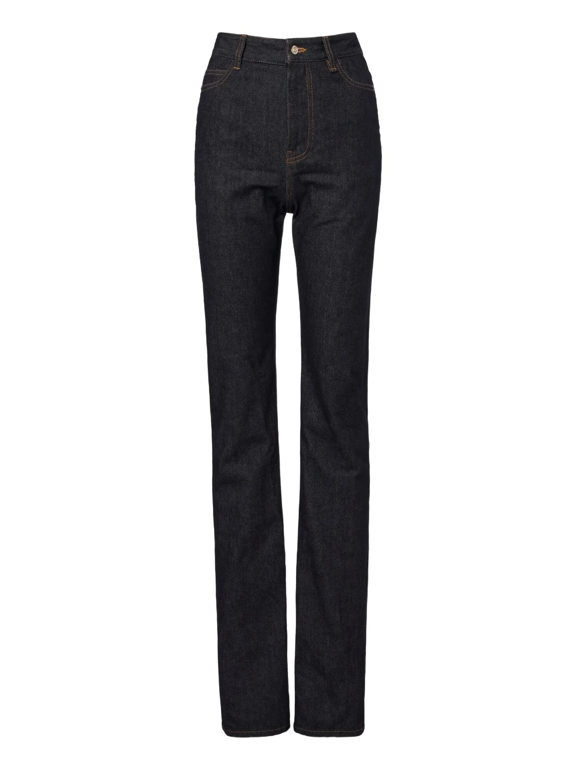 High-rise slim jeans