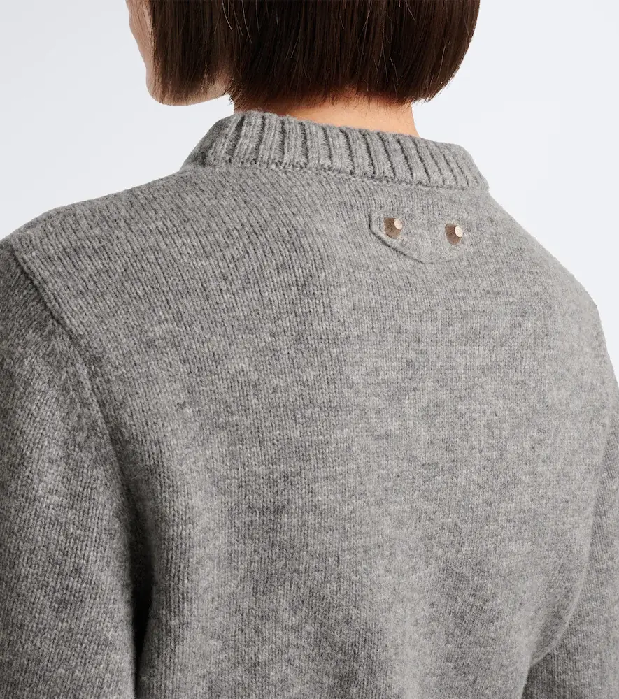 Balenciaga Cropped gathered wool sweater | Thumbnail 5 Balenciaga Cropped gathered wool sweater | Thumbnail 5
