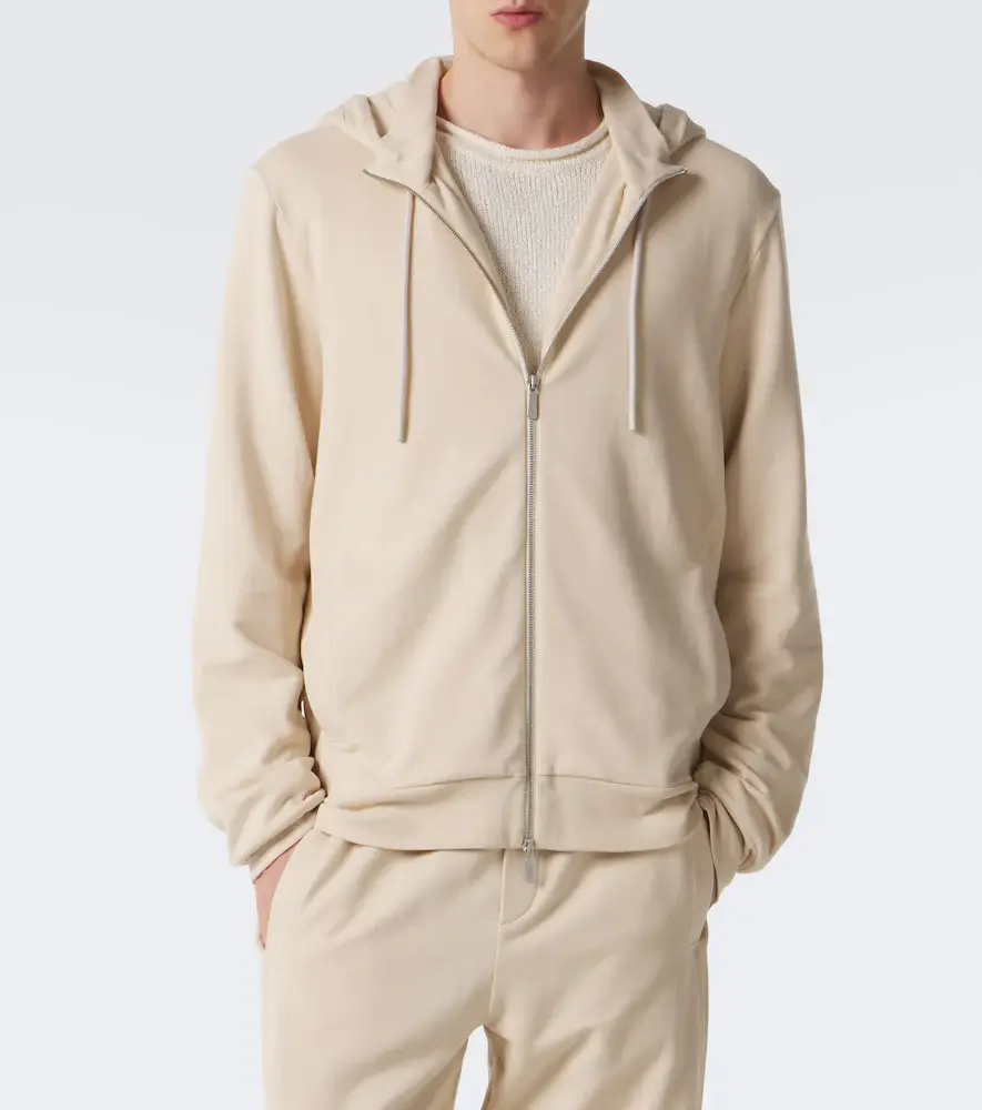 Zimmerli Jersey zip-up hoodie | Thumbnail 6