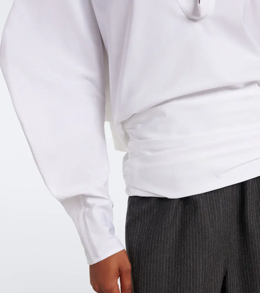 Jacquemus Colombe cotton poplin blouse | Thumbnail 3 Jacquemus Colombe cotton poplin blouse | Thumbnail 3