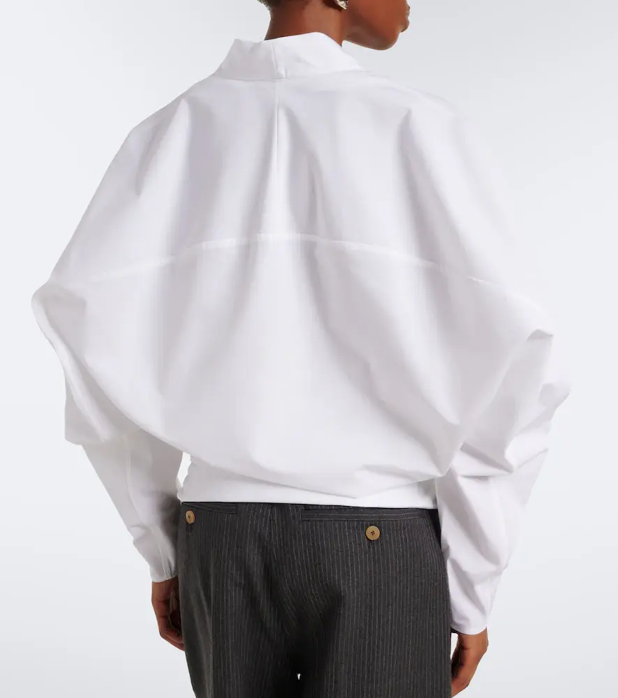 Jacquemus Colombe cotton poplin blouse | Thumbnail 4 Jacquemus Colombe cotton poplin blouse | Thumbnail 4