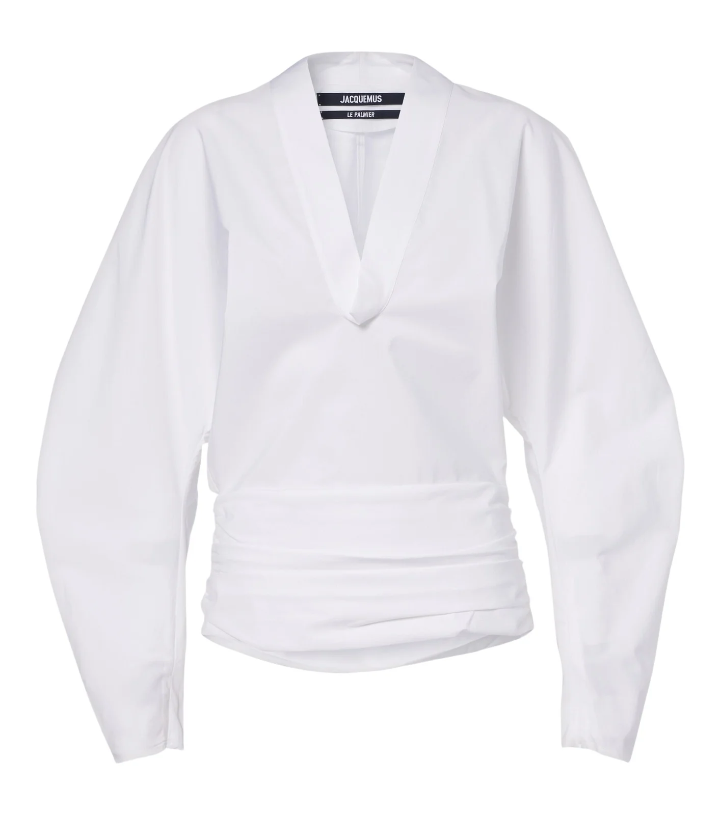 Jacquemus Colombe cotton poplin blouse