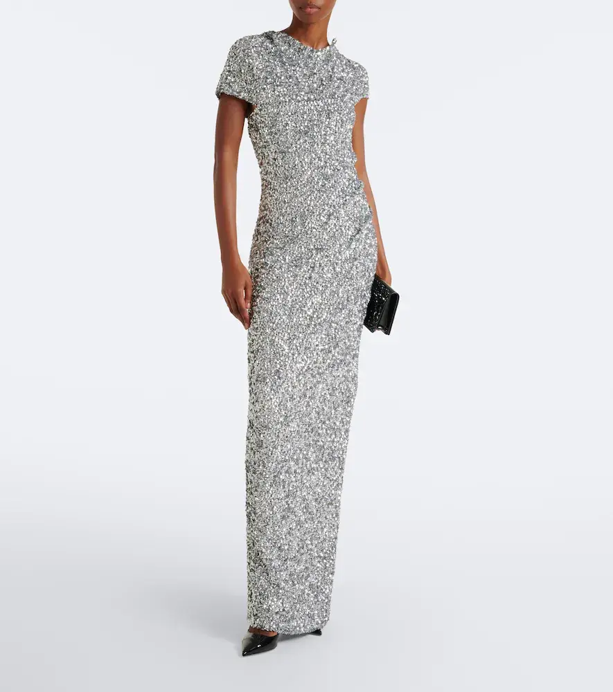 RACHEL GILBERT Zayn embellished gown | Thumbnail 4