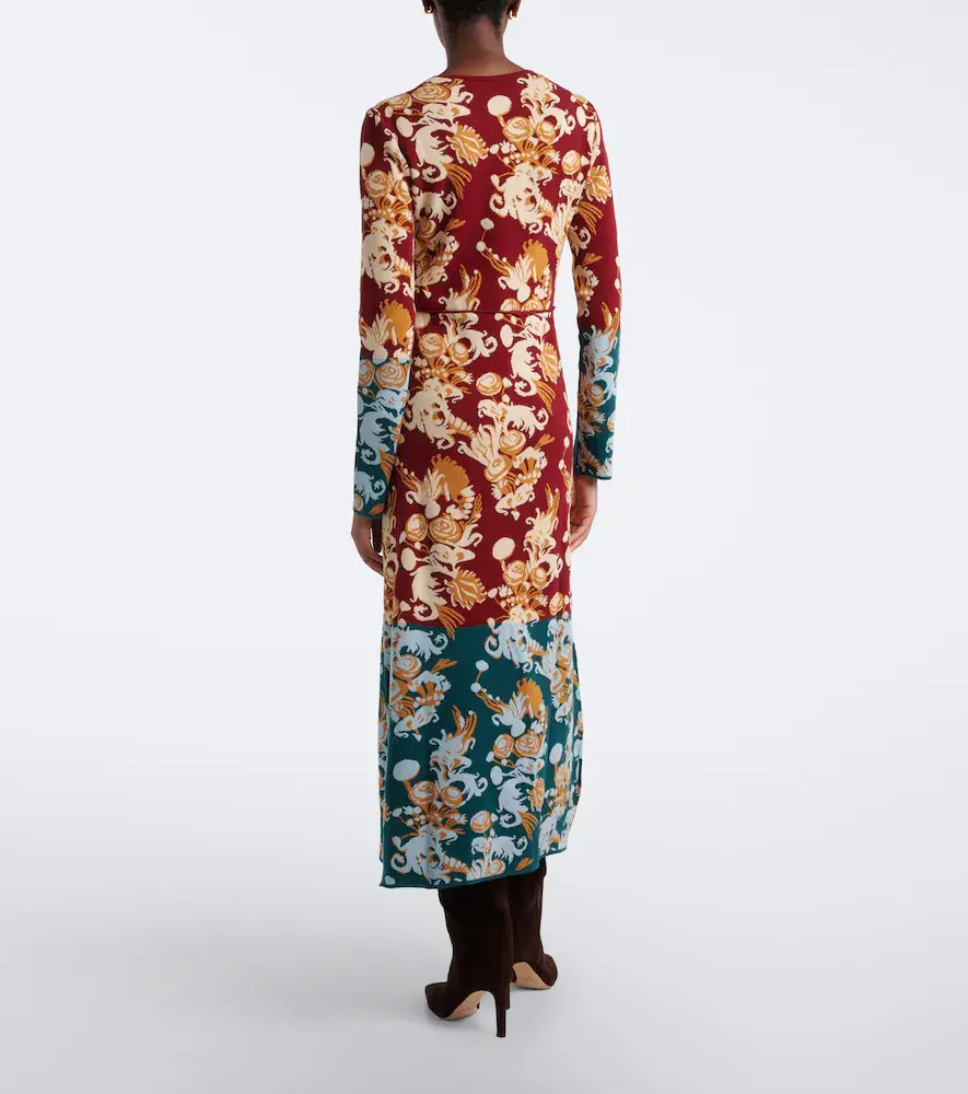 La DoubleJ Coven jacquard cotton-blend midi dress | Thumbnail 2 La DoubleJ Coven jacquard cotton-blend midi dress | Thumbnail 2