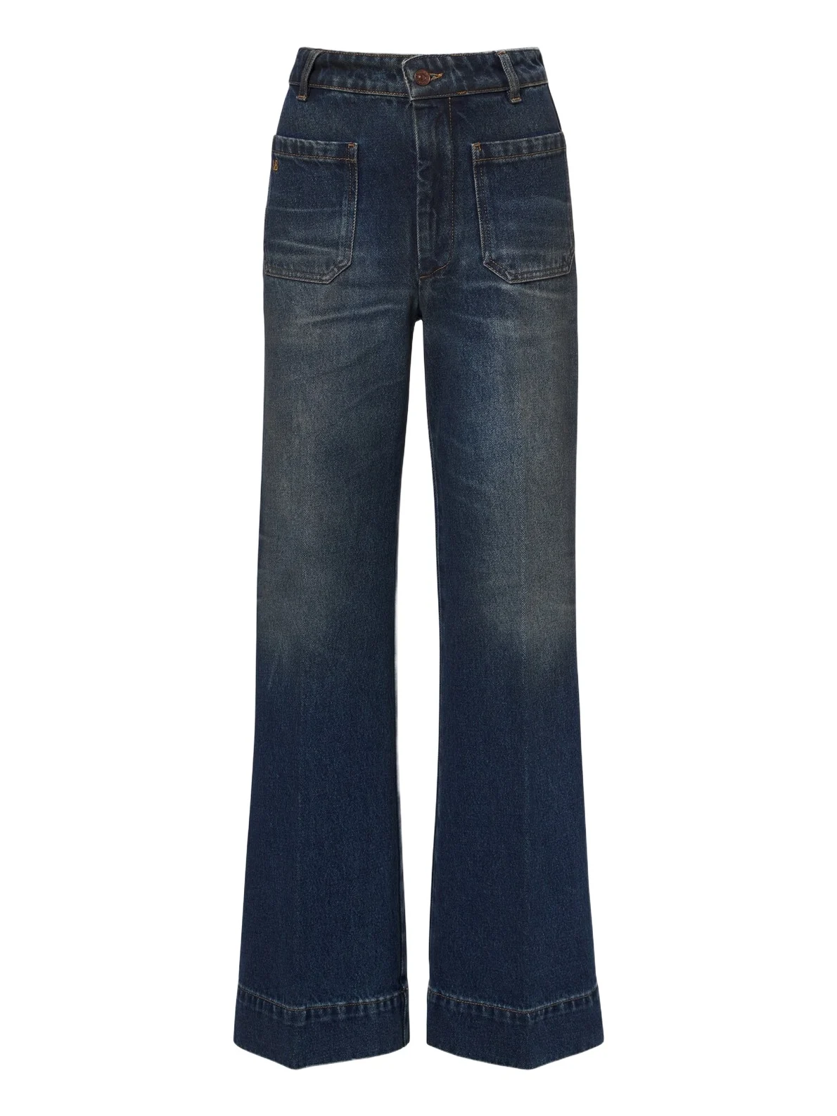 Alina faded wide-leg jeans Alina faded wide-leg jeans