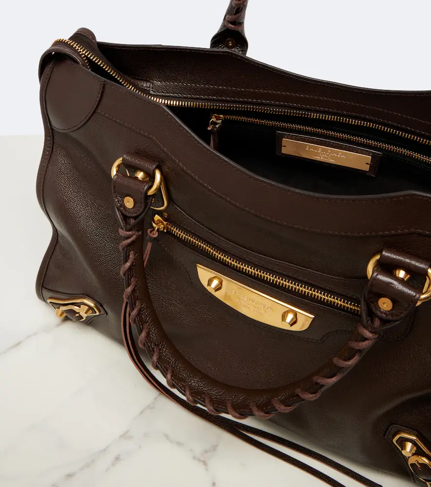 Balenciaga Le City Uptown Medium leather top-handle bag | Thumbnail 3 Balenciaga Le City Uptown Medium leather top-handle bag | Thumbnail 3
