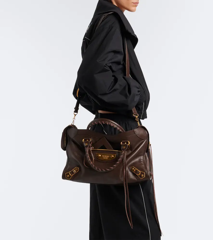 Balenciaga Le City Uptown Medium leather top-handle bag | Thumbnail 6 Balenciaga Le City Uptown Medium leather top-handle bag | Thumbnail 6
