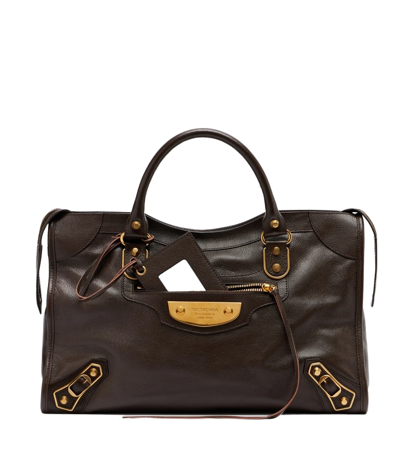 Le City Uptown Medium leather top-handle bag Le City Uptown Medium leather top-handle bag
