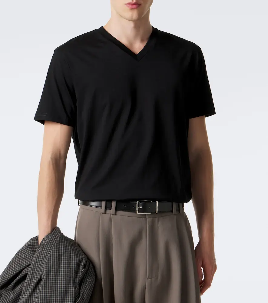 Sunspel Cotton jersey T-shirt | Thumbnail 4