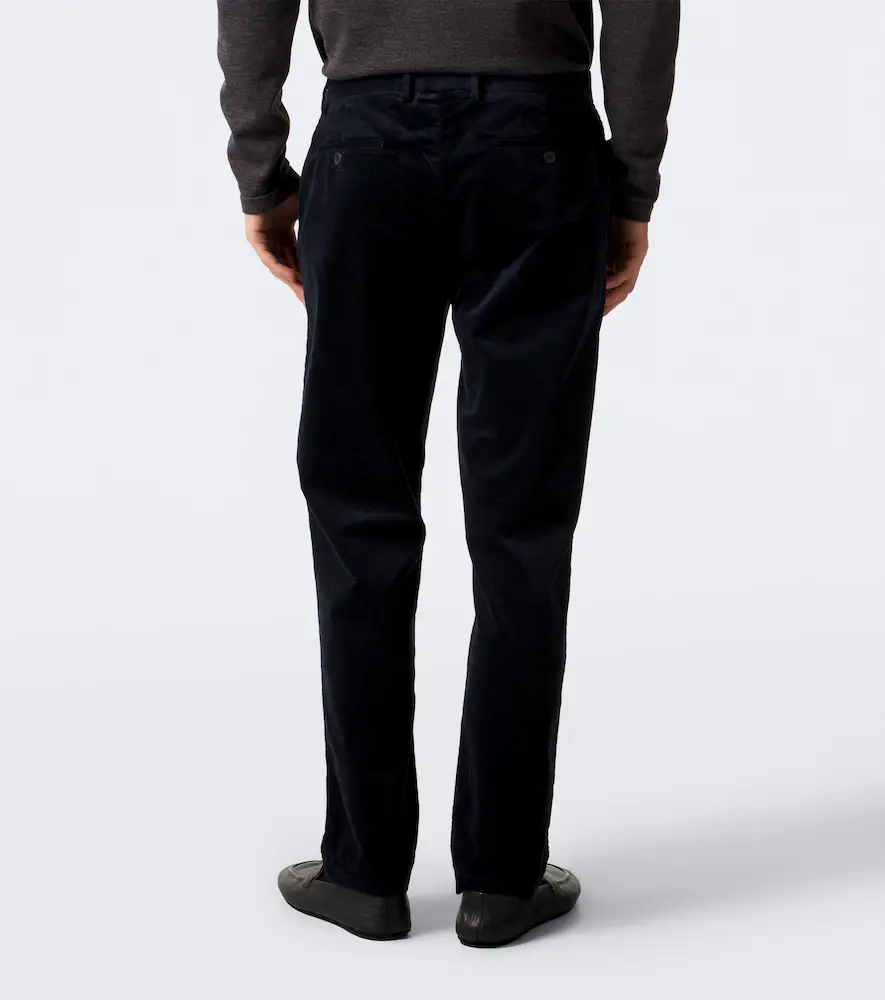 Sunspel Cotton corduroy straight pants | Thumbnail 2