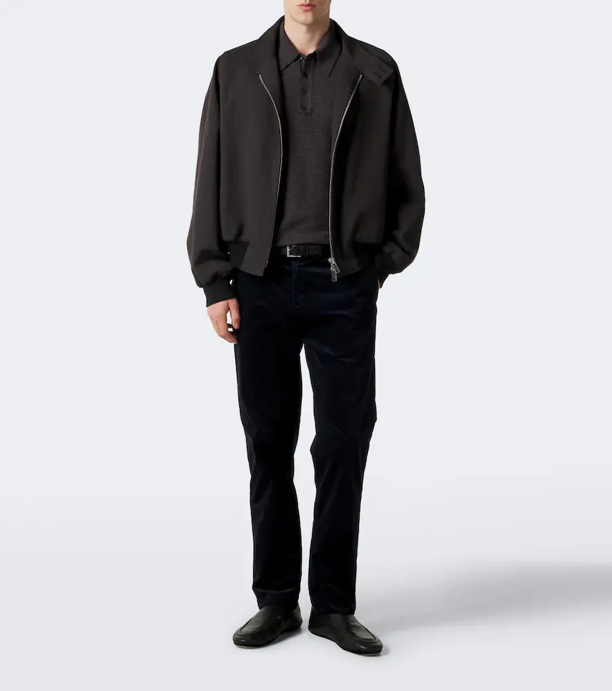 Sunspel Cotton corduroy straight pants | Thumbnail 4